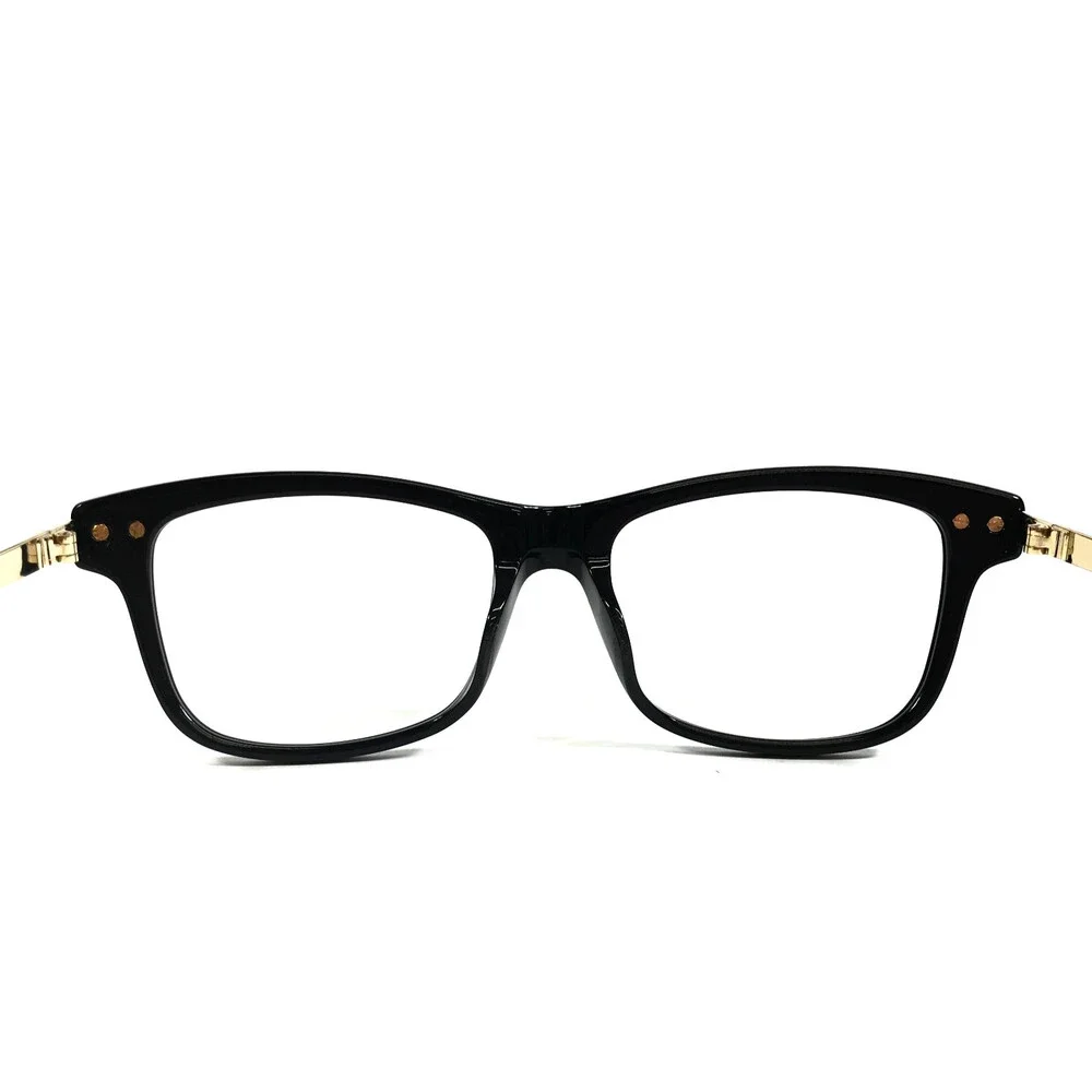 Gucci Eyeglasses Frames GG0524O 001 Black Gold Red Green Striped 52-17-140